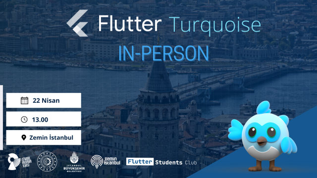 Flutter Turquoise In-Person