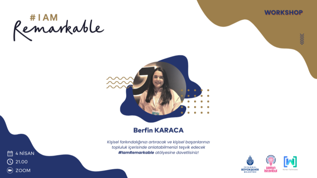 #IamRemarkable Workshop | Zoom