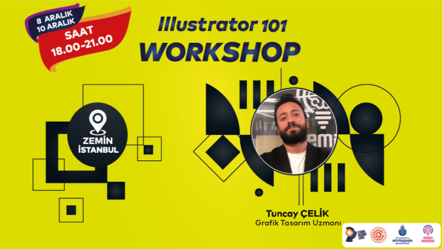 Illustrator 101 Workshop | Konum: Zemin İstanbul