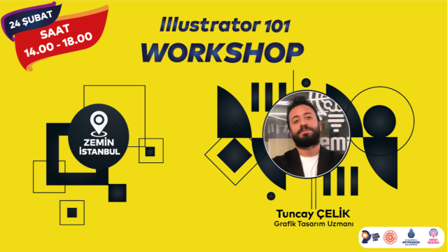 Illustrator 101 Workshop | Konum: Zemin İstanbul