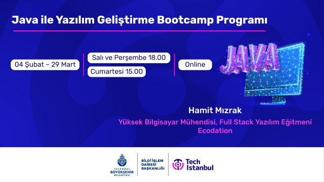 Java ile Yazılım Geliştirme Bootcamp Programı