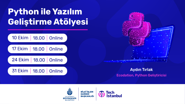 Python ile Yazılım Geliştirme Atölyesi