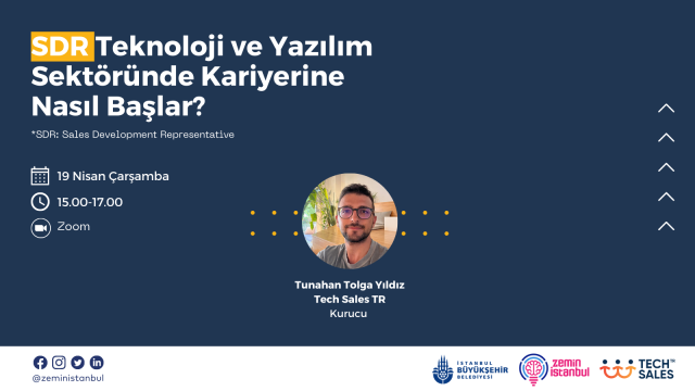 SDR Teknoloji ve Yazılım Sektöründe Kariyerine Nasıl Başlar? | Zoom