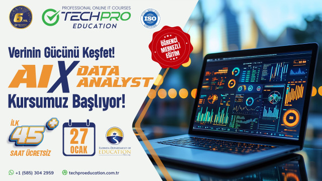 AI X DATA ANALYST KURSUMUZ 27 OCAK'TA BAŞLIYOR