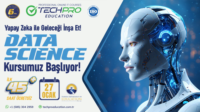 Data Science Kursumuz 27 Ocak'ta Başlıyor!