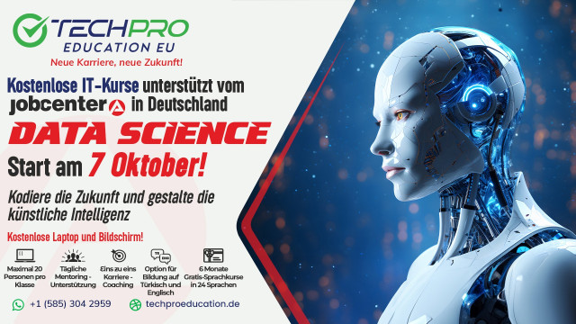 Unser Data Science Kurs startet am 7. Oktober!