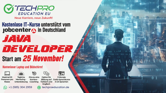 Unser Java-Developer Kurs start am 25. November!