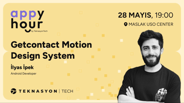 Appy Hour Meetup #10 -  Getcontact Motion Design System