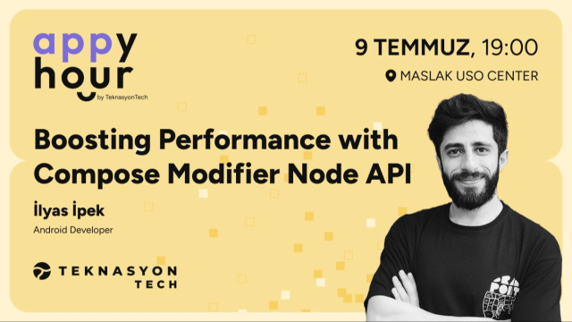 Appy Hour Meetup #3 - Boosting Performance with Compose Modifier Node API