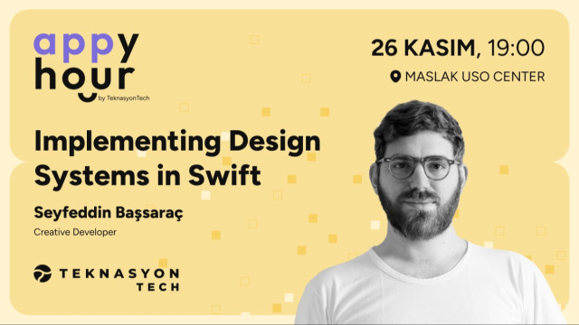 Appy Hour Meetup #7 - Implementing Design Systems in Swift