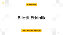 Biletli Etkinlik