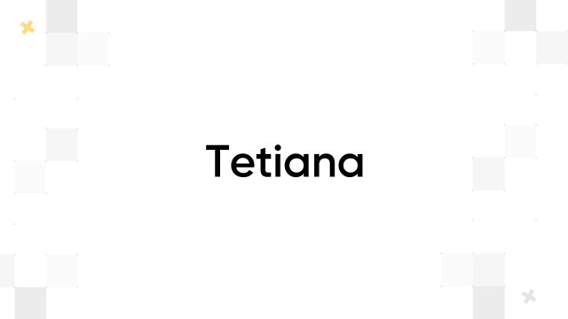 Tetiana