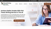 PhD Thesis Writing Service UK