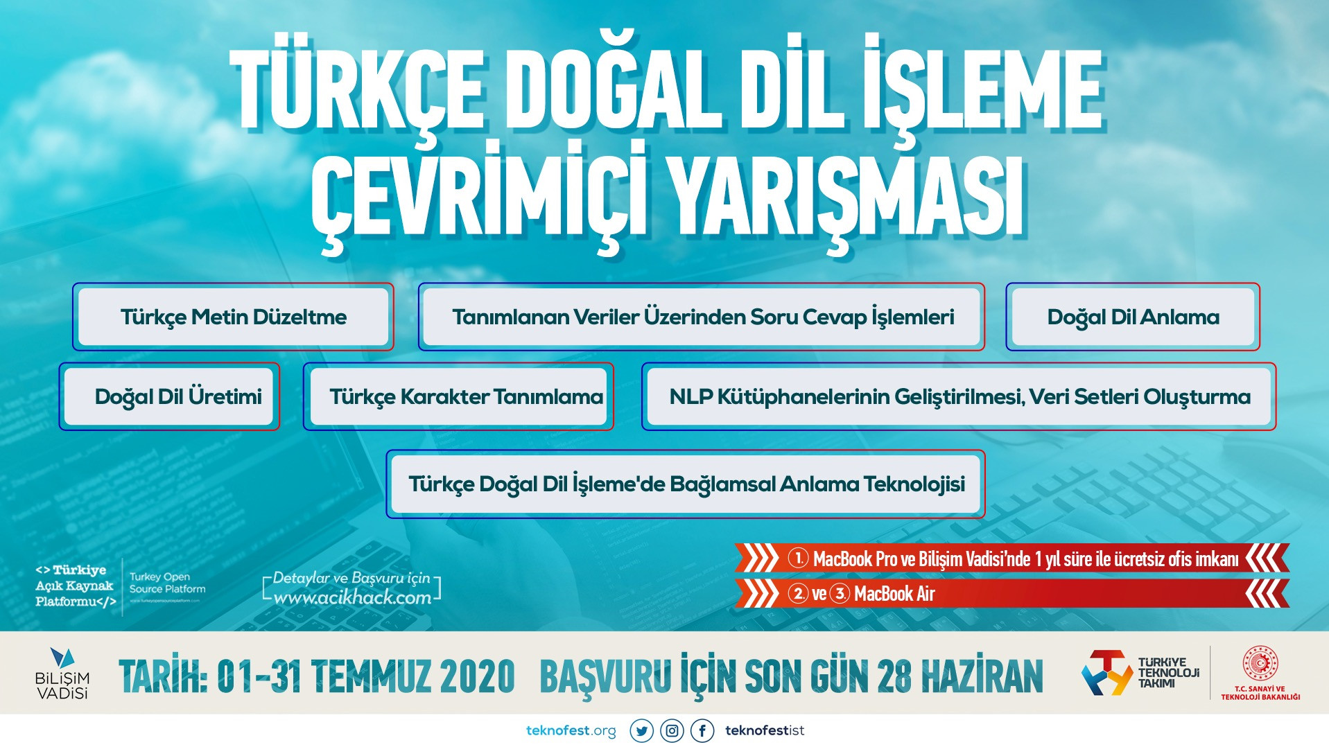 Online Yarışma: Türkçe Doğal Dil İşleme