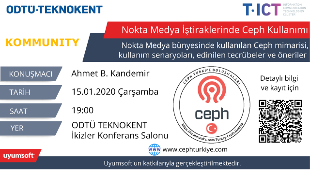 Ceph Türkiye Buluşmaları 11: Nokta Medya İştiraklerinde Ceph Kullanımı
