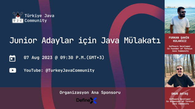 Junior Adaylar için Java Mülakatı