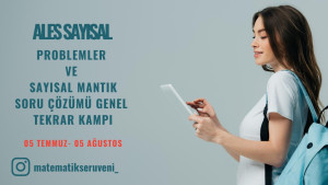 ALES SAYISAL PROBLEMLER VE SAYISAL MANTIK SORU ÇÖZÜMÜ GENEL TEKRAR KAMPI 2022