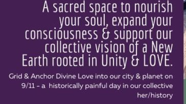 Grid & Anchor love into our city and planet on 9/11