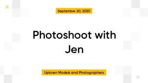 Photoshoot with Jen