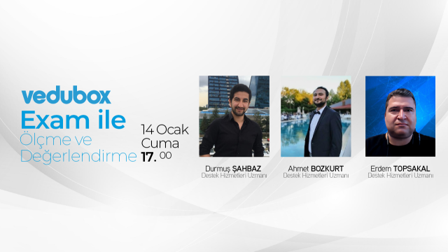 Vedubox Exam ile Ölçme ve Değerlendirme