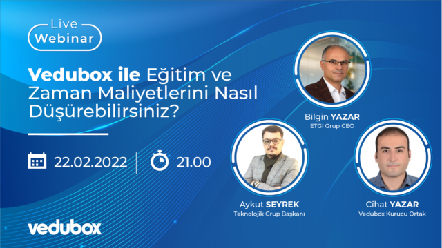 Vedubox ile Eğitim ve Zaman Maliyetlerini Nasıl Düşürebilirsiniz?