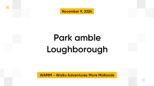 Park amble Loughborough