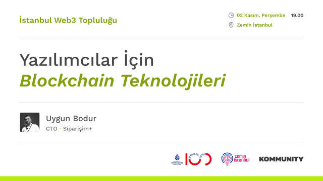 Yazılımcılar İçin Blockchain Teknolojileri