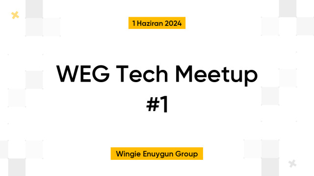 WEG Tech Meetup #1