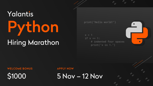 Yalantis Python Hiring Marathon