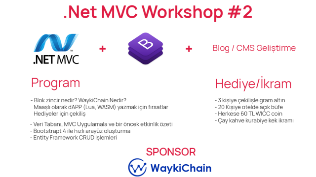 Asp.net MVC Framework Workshop 2 (Altın Hediyeli - Ücretsiz)