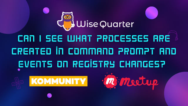 Can I see what processes are created in command prompt?