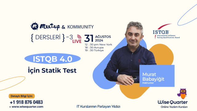 ISTQB 4.0 için Statik Test