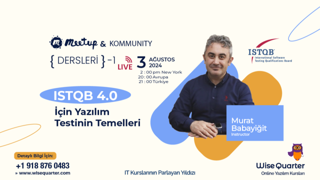 ISTQB 4.0 için Yazılım Testinin Temelleri