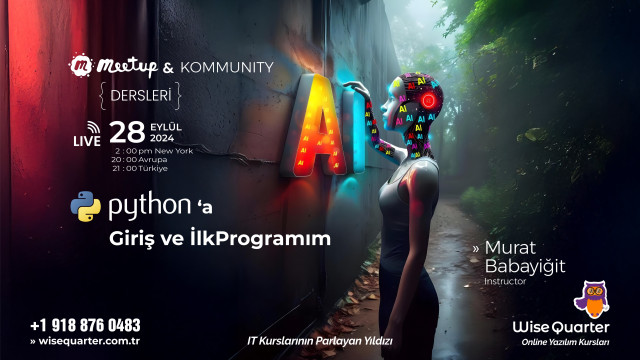 Python'a Giriş ve İlk Programım