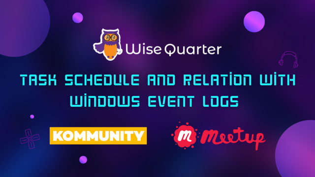 Task Schedule and Relation with Windows Event Logs 