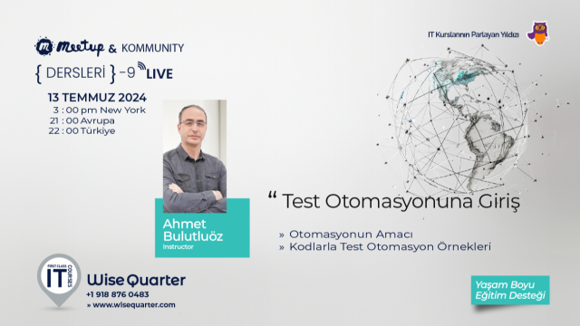 Ücretsiz Yazılım Testi Dersleri 9 - Test Otomasyonuna Giriş