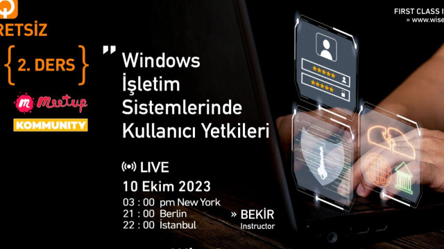 Windows İşletim Sistemlerinde Kullanıcı Yetkileri