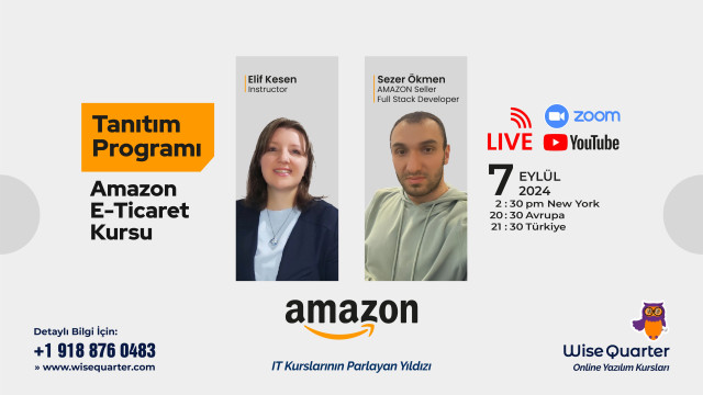 Wise Quarter Amazon E-Ticaret Kursu Tanıtım Programı