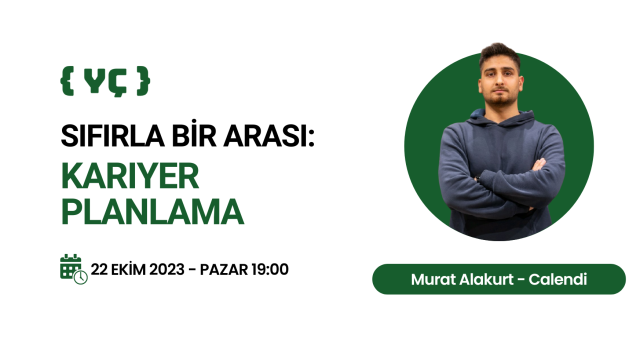 Sıfırla Bir Arası: Kariyer Planlama