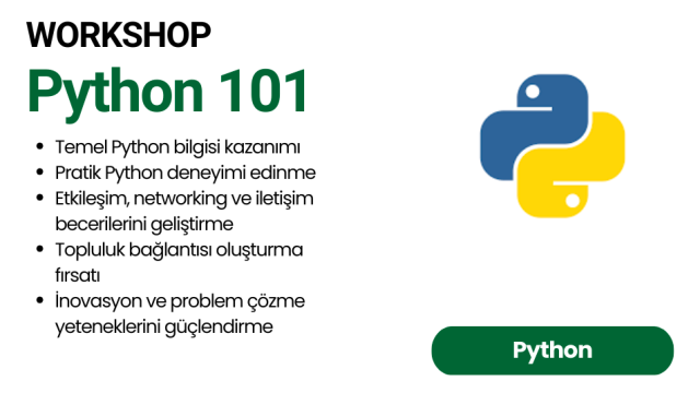 Yazılım Çukurova'dan Müthiş Bir Deneyim: Python 101 Workshop'u!