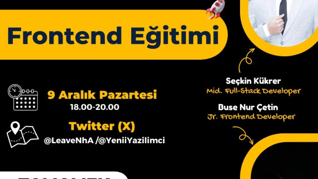 Frontend Eğitimi