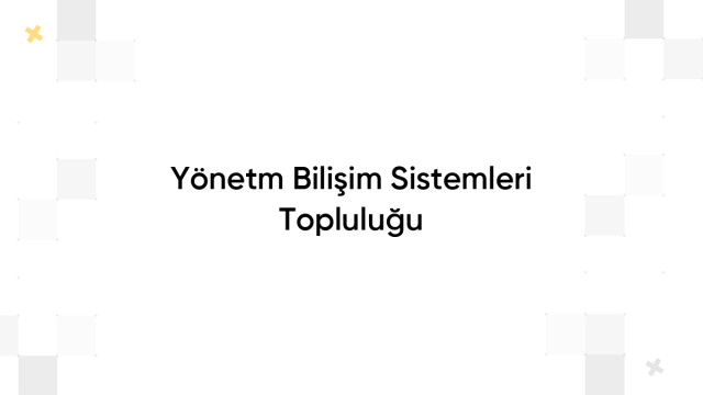 Yönetim Bilişim Sistemleri Topluluğu