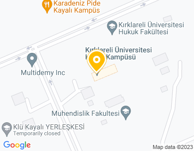 Kırklareli Üniversitesi Kayalı Kampüsü